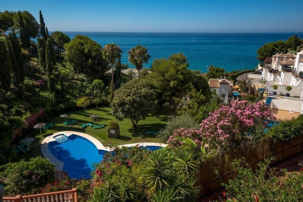 La Amapola, A Little Oasis With Sea View, 200 Meters From The Beach. Nerja Ngoại thất bức ảnh